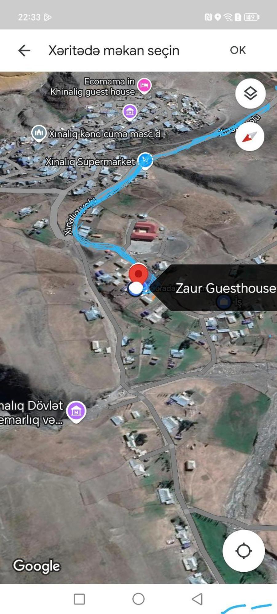 Xinaliq Zaur Guest Hause酒店 外观 照片